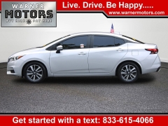 Used 2021  Nissan Versa SV CVT at Warner Motors near East Orange&comma; NJ