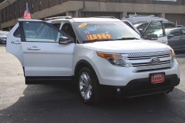Used 2014 Ford Explorer 4d SUV 4WD XLT at Warner Motors near East Orange, NJ