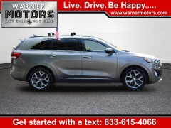 Used 2016  Kia Sorento 4d SUV AWD SX at Warner Motors near East Orange&comma; NJ