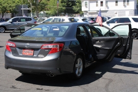 Used 2013  Toyota Camry 4d Sedan SE at Warner Motors near East Orange&comma; NJ