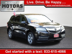 Used 2014  Acura MDX 4d SUV AWD at Warner Motors near East Orange, NJ