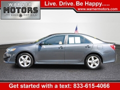 Used 2013  Toyota Camry 4d Sedan SE at Warner Motors near East Orange&comma; NJ