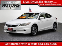 Used 2012  Honda Accord Coupe 2d EX-L at Warner Motors near East Orange, NJ