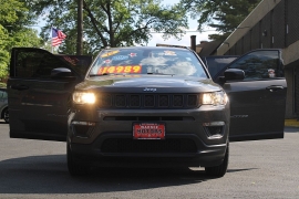 Used 2018  Jeep Compass 4d SUV FWD Sport at Warner Motors near East Orange&comma; NJ