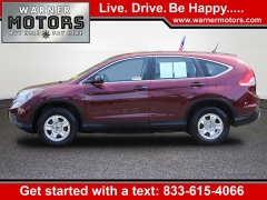Used 2014 Honda CR-V 4d SUV AWD LX at Warner Motors near East Orange, NJ