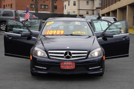 Used 2011  Mercedes-Benz C-Class 4d Sedan C300 4matic at Warner Motors near East Orange&comma; NJ