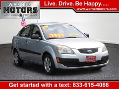 Used 2009  Kia Rio 4d Sedan LX Auto at Warner Motors near East Orange&comma; NJ