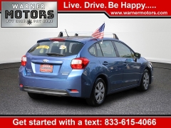 Used 2016  Subaru Impreza 4d Hatchback i CVT at Warner Motors near East Orange, NJ