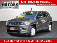  2018 Jeep Compass 4d SUV FWD Sport at Warner Motors near East Orange&comma; NJ