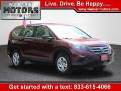 Used 2014 Honda CR-V 4d SUV AWD LX at Warner Motors near East Orange, NJ
