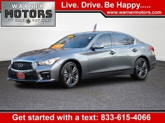 Used 2015 Infiniti Q50 4d Sedan AWD Sport at Warner Motors near East Orange, NJ