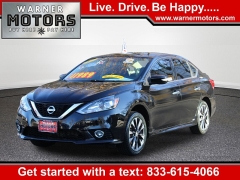  2017 Nissan Sentra 4d Sedan SR at Warner Motors near East Orange, NJ