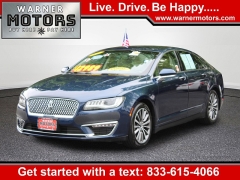  2017 Lincoln MKZ 4d Sedan AWD Premiere at Warner Motors near East Orange&comma; NJ