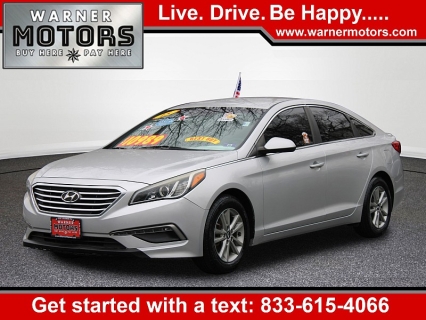 Used 2015 Hyundai Sonata 4d Sedan SE at Warner Motors near East Orange, NJ