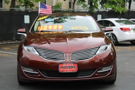 Used 2015  Lincoln MKZ 4d Sedan AWD Ecoboost at Warner Motors near East Orange&comma; NJ