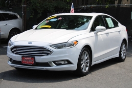 Used 2017  Ford Fusion 4d Sedan SE 1&period;5L EcoBoost at Warner Motors near East Orange&comma; NJ
