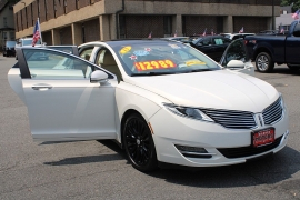 Used 2013 Lincoln MKZ 4d Sedan AWD Ecoboost at Warner Motors near East Orange, NJ