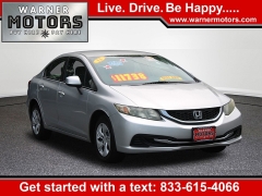 Used 2013  Honda Civic Sedan 4d LX Auto at Warner Motors near East Orange&comma; NJ