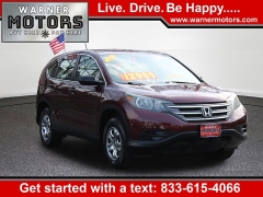 Used 2014  Honda CR-V 4d SUV AWD LX at Warner Motors near East Orange&comma; NJ