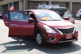 Used 2017  Nissan Versa 4d Sedan SV at Warner Motors near East Orange&comma; NJ