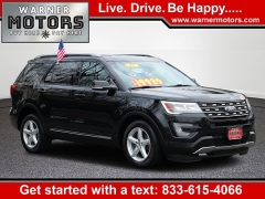Used 2017 Ford Explorer 4d SUV 4WD XLT at Warner Motors near East Orange, NJ