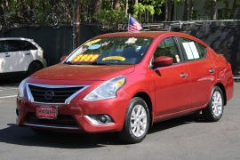 Used 2017  Nissan Versa 4d Sedan SV at Warner Motors near East Orange&comma; NJ