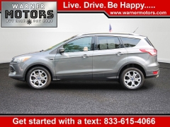 Used 2014  Ford Escape 4d SUV 4WD Titanium at Warner Motors near East Orange&comma; NJ