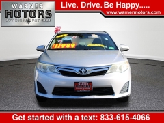 Used 2012 Toyota Camry 4d Sedan LE at Warner Motors near East Orange, NJ