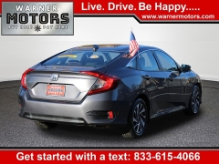 Used 2017  Honda Civic Sedan 4d EX at Warner Motors near East Orange&comma; NJ
