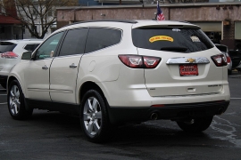 Used 2014  Chevrolet Traverse 4d SUV AWD LTZ at Warner Motors near East Orange&comma; NJ