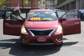 Used 2017  Nissan Versa 4d Sedan SV at Warner Motors near East Orange&comma; NJ