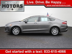 Used 2014  Ford Fusion 4d Sedan SE EcoBoost 1&period;5L at Warner Motors near East Orange&comma; NJ