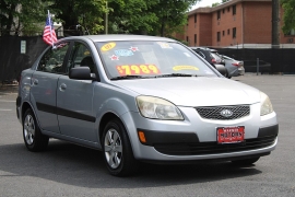 Used 2009  Kia Rio 4d Sedan LX Auto at Warner Motors near East Orange&comma; NJ