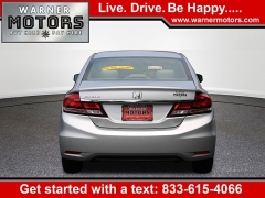 Used 2013  Honda Civic Sedan 4d LX Auto at Warner Motors near East Orange&comma; NJ