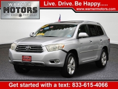  2008 Toyota Highlander 4d SUV AWD Limited at Warner Motors near East Orange&comma; NJ