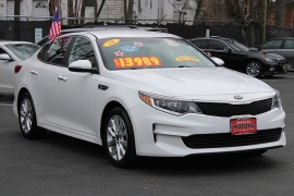 Used 2018  Kia Optima 4d Sedan LX at Warner Motors near East Orange&comma; NJ