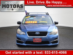 Used 2016  Subaru Impreza 4d Hatchback i CVT at Warner Motors near East Orange, NJ
