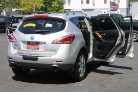Used 2013  Nissan Murano 4d SUV AWD LE at Warner Motors near East Orange&comma; NJ