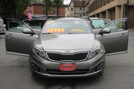 Used 2015 Kia Optima 4d Sedan SXL Turbo at Warner Motors near East Orange, NJ
