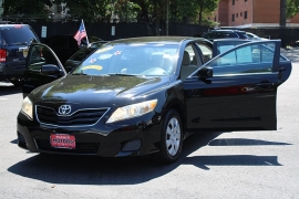 Used 2011  Toyota Camry 4d Sedan LE Auto at Warner Motors near East Orange&comma; NJ