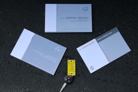 Used 2017  Nissan Versa 4d Sedan SV at Warner Motors near East Orange&comma; NJ