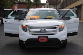 Used 2013  Ford Explorer 4d SUV 4WD XLT at Warner Motors near East Orange, NJ