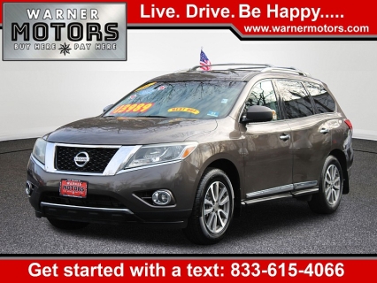 Used 2016 Nissan Pathfinder 4d SUV 4WD SL at Warner Motors near East Orange, NJ