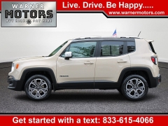 Used 2016 Jeep Renegade 4d SUV 4WD Limited at Warner Motors near East Orange, NJ