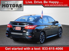 Used 2017  Nissan Sentra 4d Sedan SR at Warner Motors near East Orange, NJ