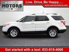 Used 2013  Ford Explorer 4d SUV 4WD XLT at Warner Motors near East Orange, NJ