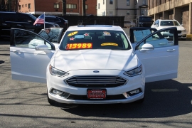 Used 2017 Ford Fusion 4d Sedan SE 1.5L EcoBoost at Warner Motors near East Orange, NJ