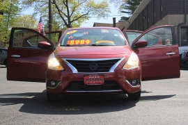 Used 2017  Nissan Versa 4d Sedan SV at Warner Motors near East Orange&comma; NJ