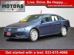 Used 2015 Volkswagen Passat 4d Sedan 1.8T Wolfsburg PZEV at Warner Motors near East Orange, NJ