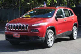 Used 2016  Jeep Cherokee 4d SUV 4WD Sport at Warner Motors near East Orange&comma; NJ